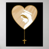Christelijke Rosary Poster (Voorkant)