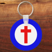 Christelijke Roundel Sleutelhanger (Voorkant)
