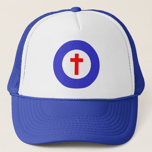 Christelijke Roundel Trucker Pet (Voorkant)