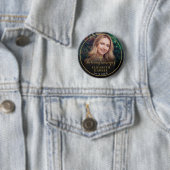 Christelijke rouwfoto ronde button 5,7 cm (In situ)