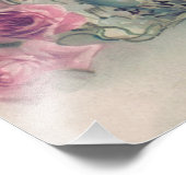 Christelijke Roze Roze Snow Foto Afdruk (Hoek)