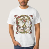 Christelijke Rozen Angel T-shirt (Voorkant)
