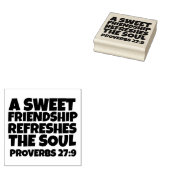 CHRISTELIJKE RUBBER STEMPELS LIEVE VRIENDSCHAP SPR (Gestempeld)