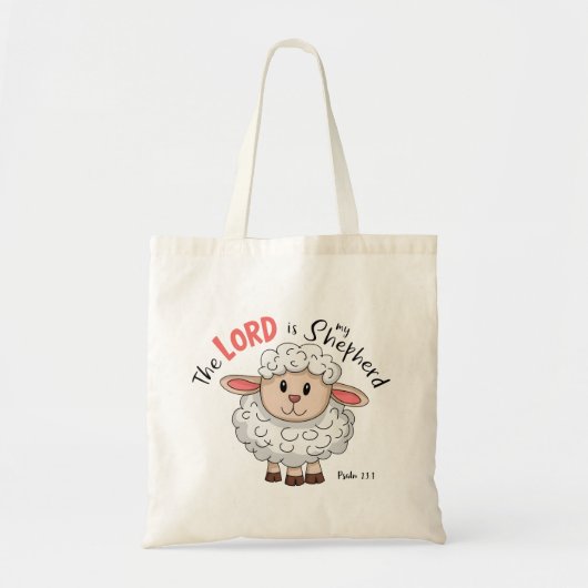 Christelijke schapen Eenvoudig & Schattige Tote Bag (Voorkant)