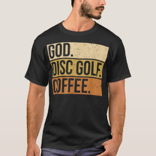 Christelijke schijf Golf Player Gezegde I God. Sch T-shirt