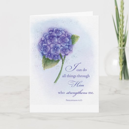 Christelijke Schrift aanmoediging in strijd Kaart (Voorkant)