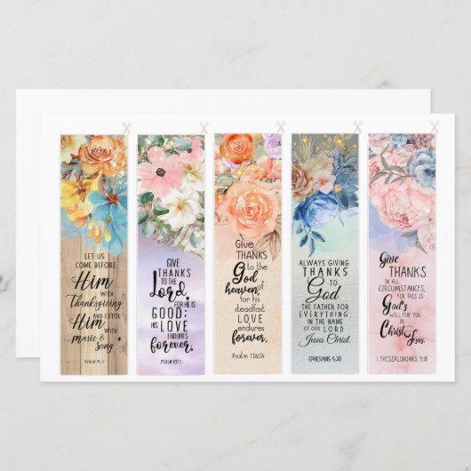 Christelijke Schrift Bladwijzer (Voorkant / Achterkant)