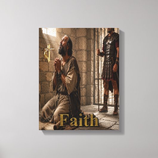 Christelijke Schrift Canvas Afdruk (Voorkant)