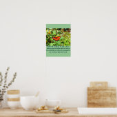 Christelijke Schrift Johannes 5:24 Poster (Keuken)