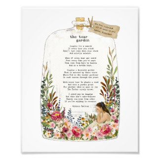 Christelijke Schrift Quote Wall Art Print poster