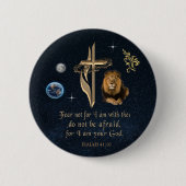 Christelijke Schrift Ronde Button 5,7 Cm (Voorkant)