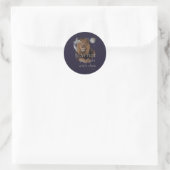 Christelijke Schrift Ronde Sticker (Tas)