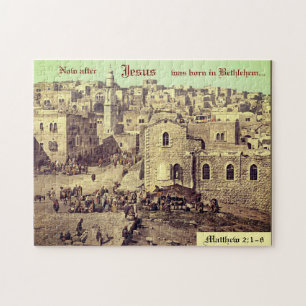 Christelijke Schriftuur Vintage Heilige Land Foto Legpuzzel