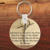 CHRISTELIJKE SCHRIJVING BIBLE VERSE 1 SIDE SLEUTEL SLEUTELHANGER (Voorkant)