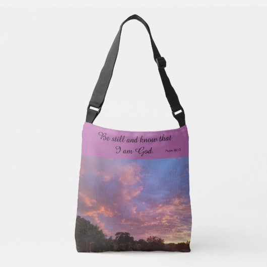 Christelijke Scriptcarrosseriezak Crossbody Tas (Voorkant)