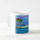Christelijke Scriptgeschenken regenboogkunst Koffiemok (Voorkant links)
