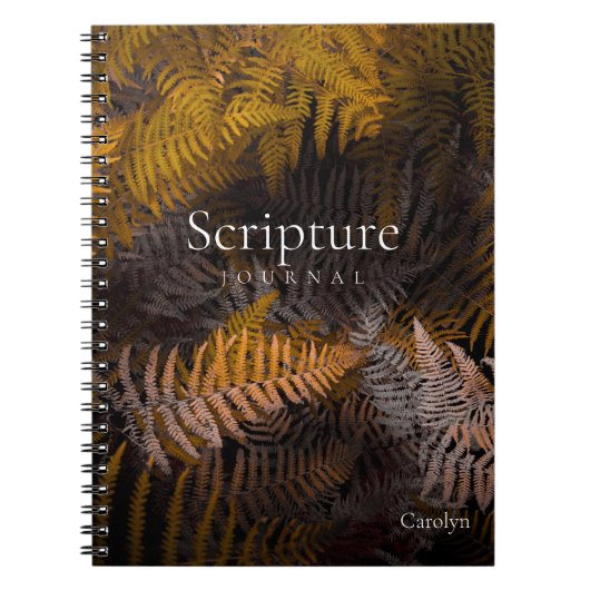 Christelijke scriptie Lush Greenery Journal Notitieboek (Voorkant)