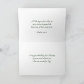 Christelijke scriptie vader vader vader geboorte kaart (Binnen)