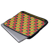 Christelijke scriptie van het dubbel erfgoed van J Laptop Sleeve (Voorkant onderkant)