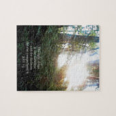Christelijke scripts Bijbel Verse Sun Creationarts Legpuzzel (Horizontaal)