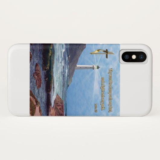 Christelijke scripts Case-Mate iPhone case (Achterkant (horizontaal))