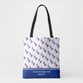 Christelijke scripts GB BRITAIN UNION JACK Isaiah Tote Bag (Voorkant)