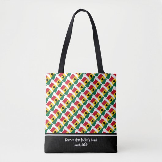 Christelijke scripts GHANA Isaiah Tote Bag (Voorkant)