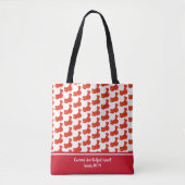 Christelijke scripts Isaiah | CHINA FLAG Tote Bag (Voorkant)