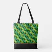 Christelijke scripts JAMAICA Isaiah GREEN Tote Bag (Achterkant)