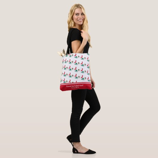 Christelijke scripts MEXICO FLAG Isaiah Tote Bag (Op model)