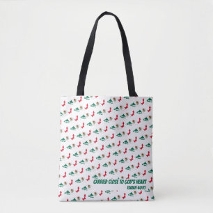 CHRISTELIJKE scripts MEXICO FLAG Isaiah Tote Bag