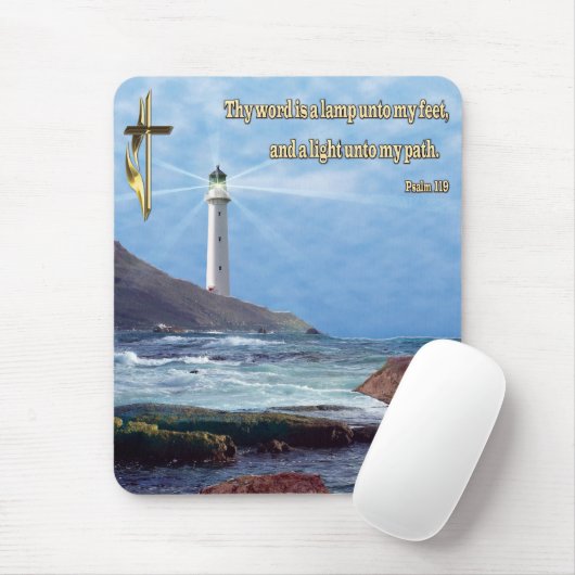 Christelijke scripts muismat (Met muis)