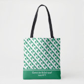 Christelijke scripts NIGERIA FLAG Isaiah Tote Bag (Voorkant)