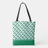 Christelijke scripts NIGERIA FLAG Isaiah Tote Bag (Achterkant)