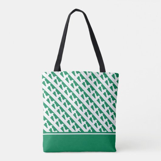 Christelijke scripts NIGERIA FLAG Isaiah Tote Bag (Achterkant)