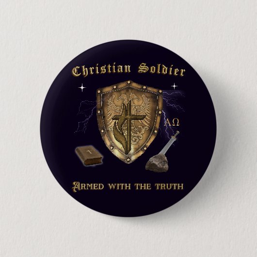 Christelijke scripts ronde button 5,7 cm (Voorkant)