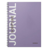 Christelijke Scripts Specialized Paars Journal Notitieboek (Voorkant)