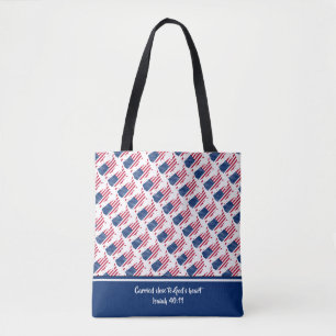 Christelijke scripts US AMERICA Isaiah Tote Bag