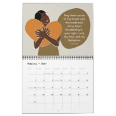 Christelijke scripts van de Heart Woman Kalender (Feb 2027)