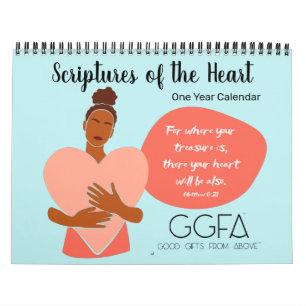 Christelijke scripts van de Heart Woman Kalender