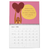 Christelijke scripts van de Heart Woman Kalender (Mar 2026)