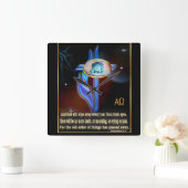 Christelijke scripts vierkante klok (Huis)