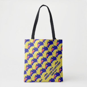 CHRISTELIJKE scripts voor AUSTRALIA FLAG Stylish Y Tote Bag
