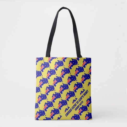 CHRISTELIJKE scripts voor AUSTRALIA FLAG Stylish Y Tote Bag (Voorkant)