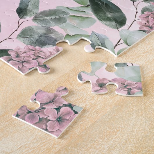 Christelijke scripts voor Waterverf Bird Flowers Legpuzzel (Zijkant)