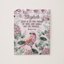 Christelijke scripts voor  Waterverf Bird Flowers