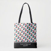 Christelijke scripts ZUID-AFRIKA FLAG Isaiah Tote Bag (Voorkant)