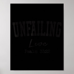 Christelijke shirts vrouwen mannen onwankelbare li poster