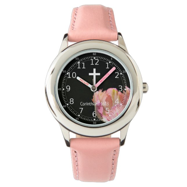 Christelijke sieraden voor vrouwen en meisjes - Fl Horloge (Voorkant)