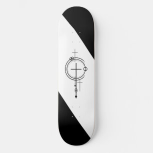 Christelijke Skateboard Geometrische Kruizen
